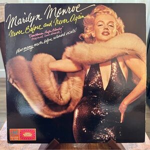 Marilyn Monroe Vinyl Record Cover